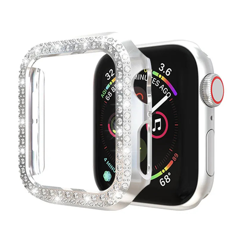 PC hard plastic protective case for Apple Watch in various colours and sizes.