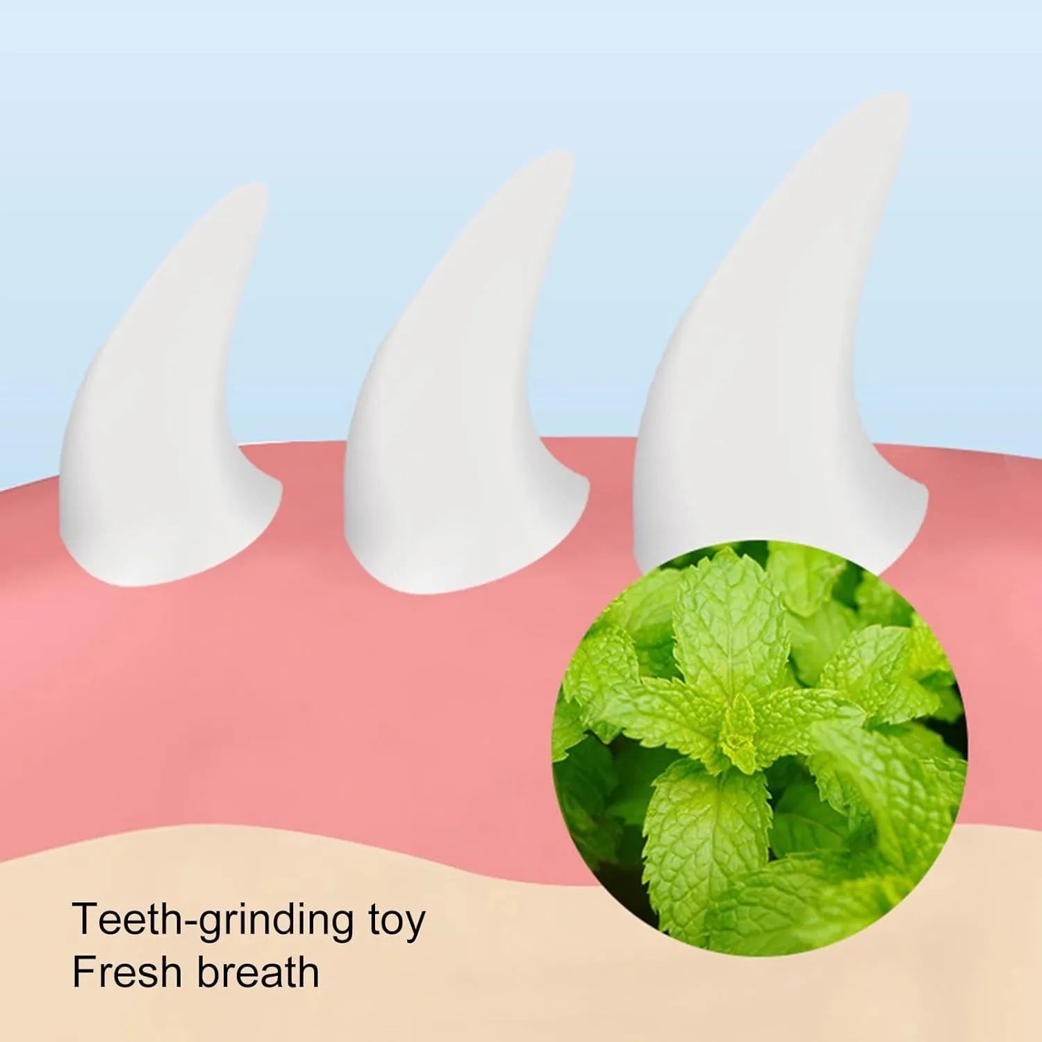 Blue carrot-shaped self-adhesive catnip ball toy for wall mounting and cat teeth cleaning.