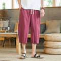 Women's plus size linen casual shorts in straight leg skinny fit available in multiple colours