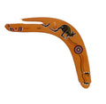 Wooden revolving flying back dart black with V-shaped design for juvenile outdoor skill practice