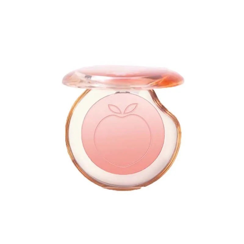 Bubble gradient blush rouge compact in ebony rose tone, 5g net content.