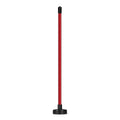 Red aluminium alloy golf swing trainer with magnetic baseball bar alignment tool