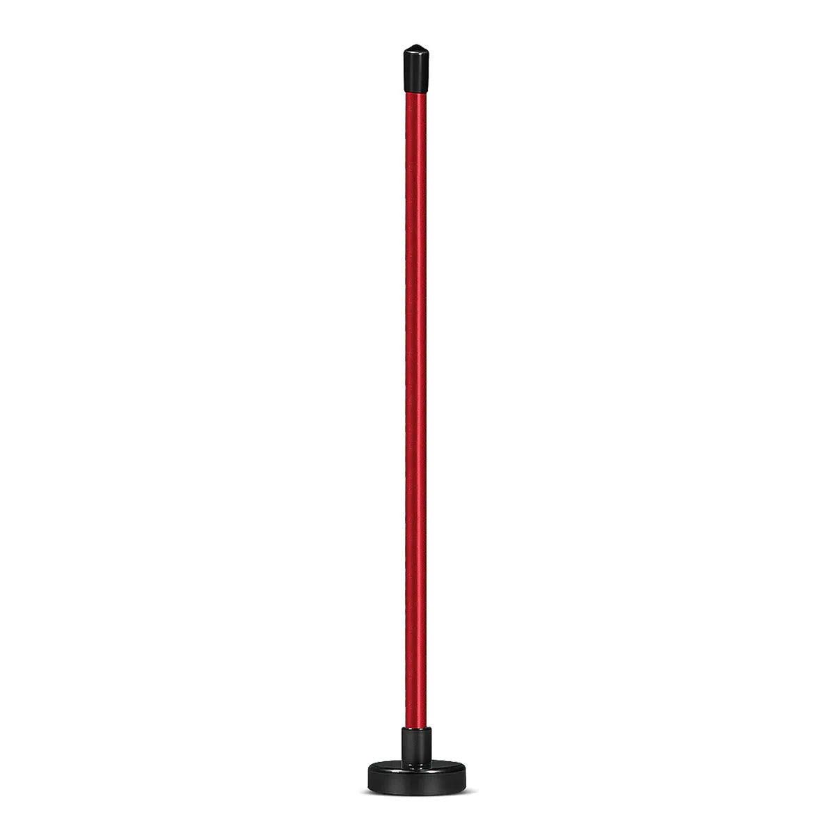 Aluminium alloy magnetic golf swing trainer in red or blue colour with baseball bar alignment