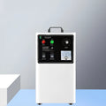 White or stainless steel ozone generator for cleaning fruit and vegetables with 20g/h output.