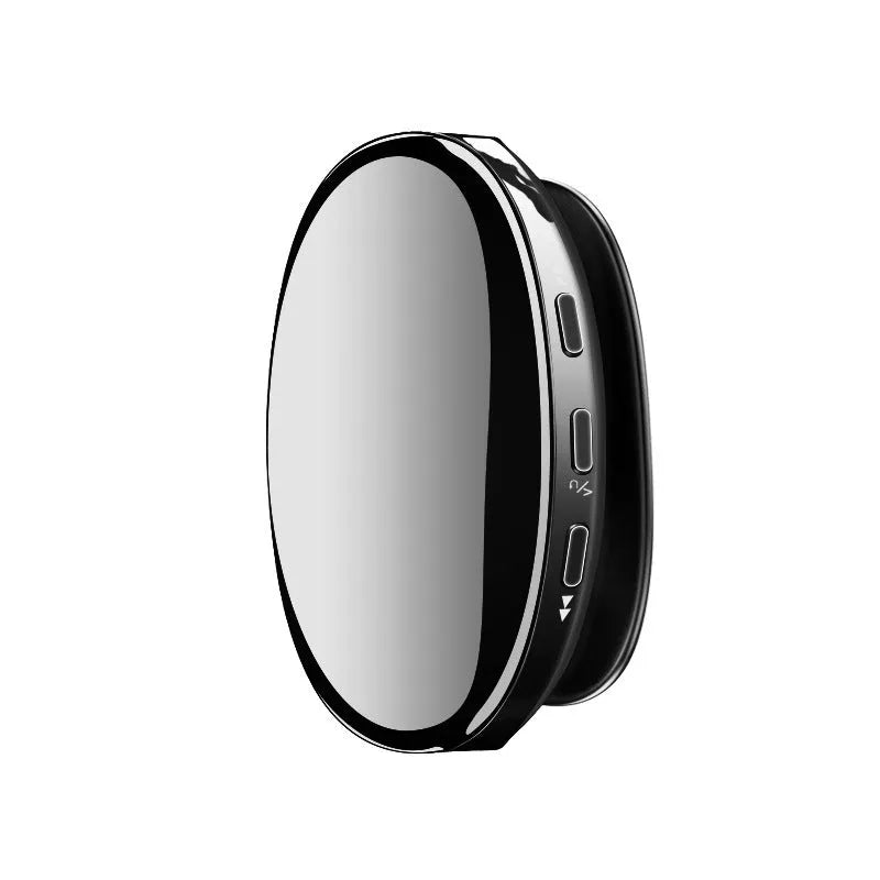 Bluetooth MP4 music player in black, blue, or rose gold with OLED screen showing audio playback interface