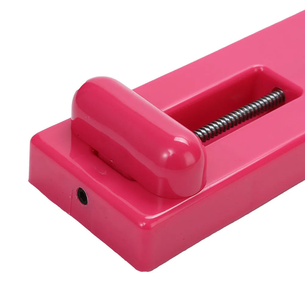 Pink and white ballet foot trainer for instep rotation and toe flexibility training