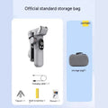 Silver grey Ochan Smart X Pro smartphone gimbal stabiliser with extension rod and storage case