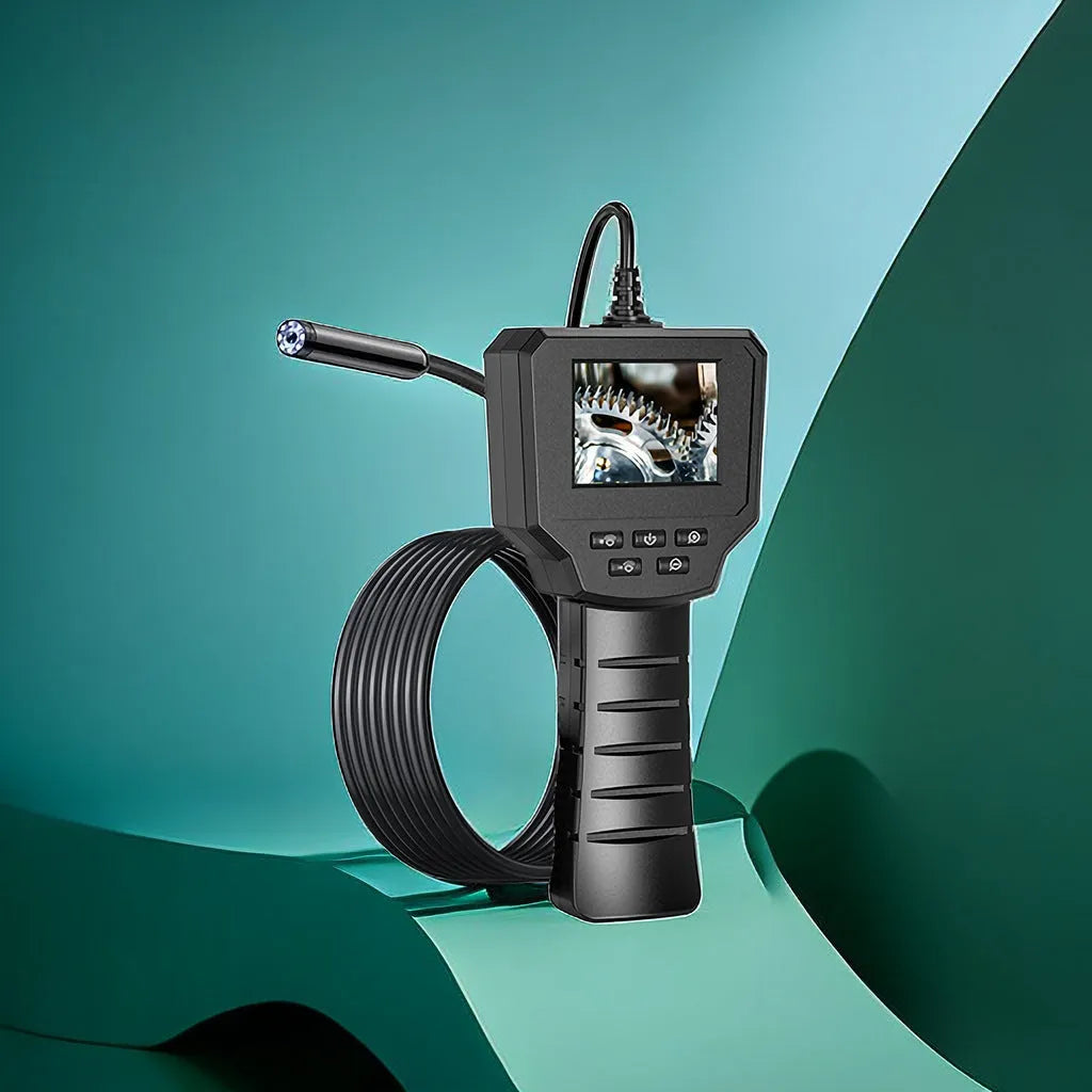 Waterproof inspection camera with 8mm probe for automotive and pipeline diagnostics