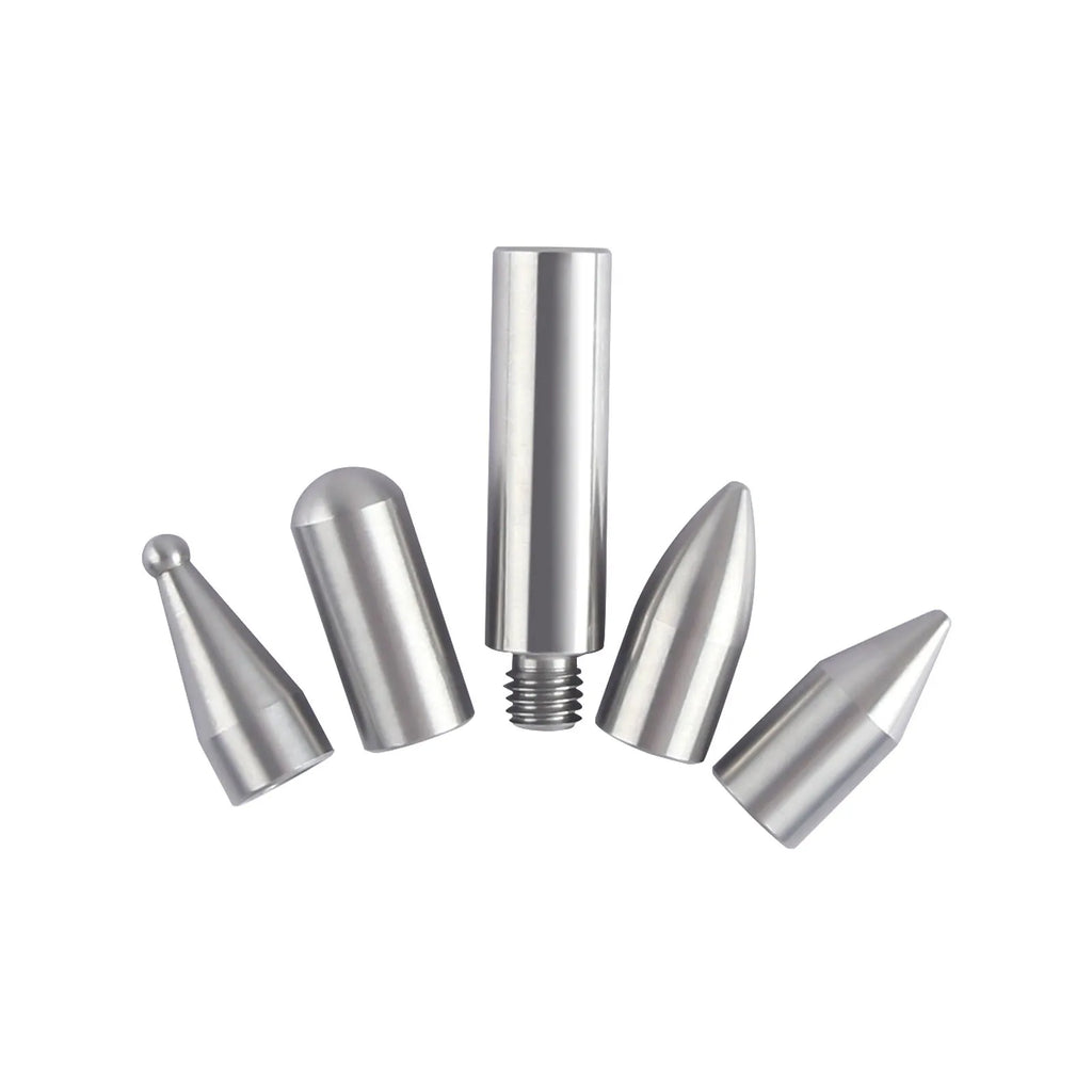 Three alloy steel car dent repair crowbar hooks for automotive body panel maintenance
