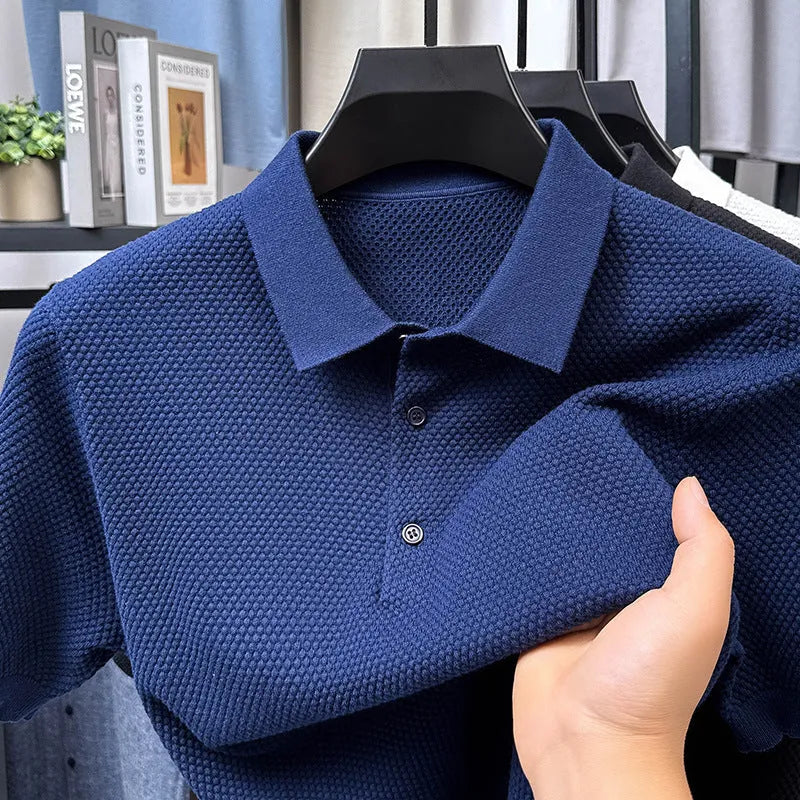Loose cotton short sleeve pullover sweater in pure cotton fabric shown in multiple colour options