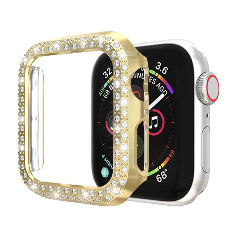 PC hard plastic protective case for Apple Watch in various colours and sizes.