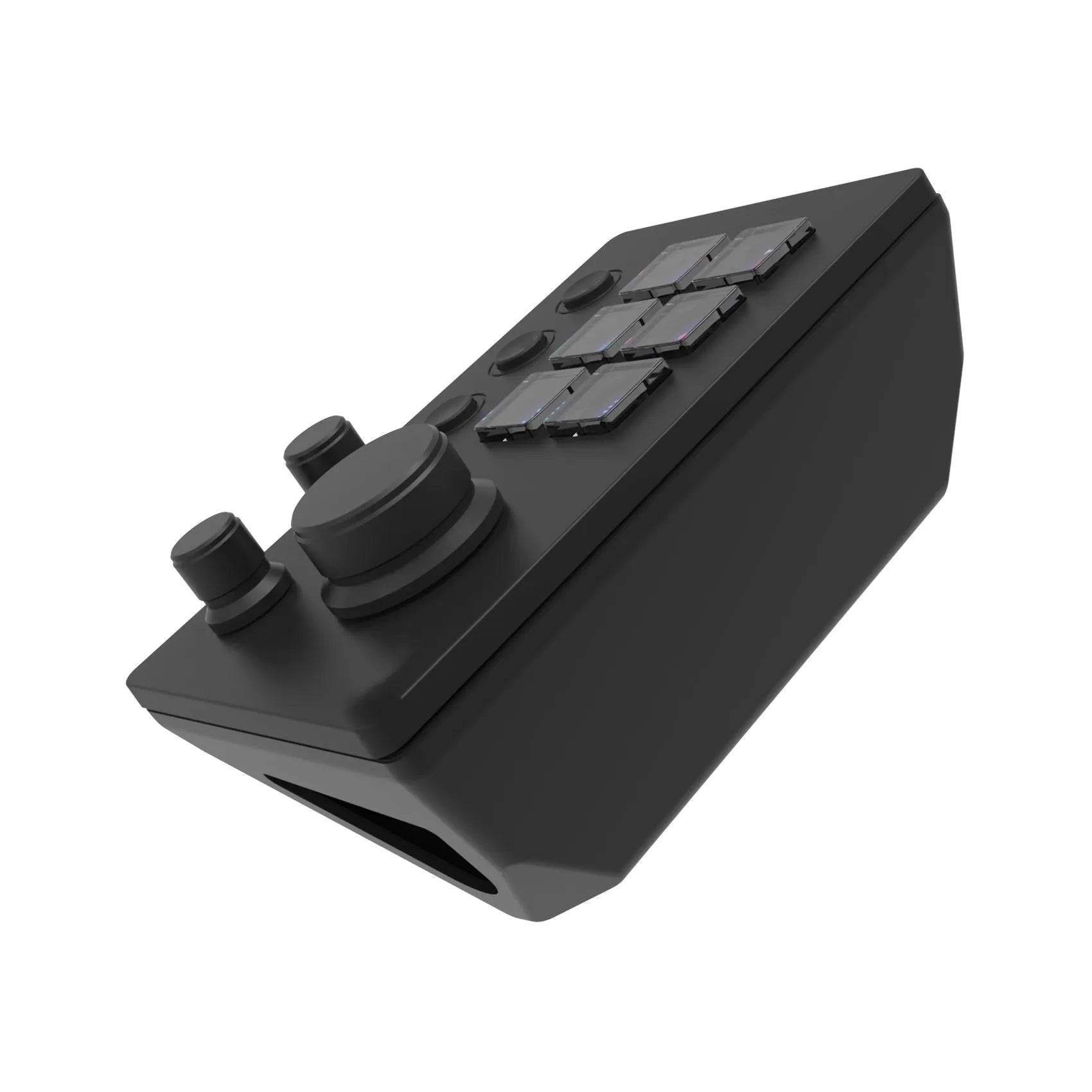 Visual Keyboard N3 programmable silicone USB keypad in black or white with data cable.