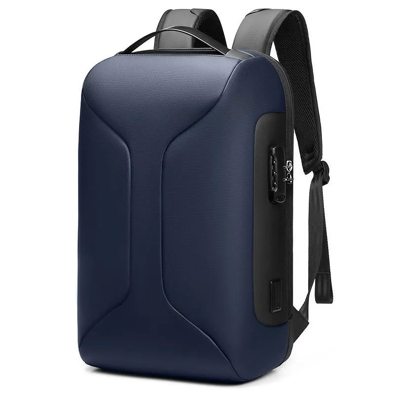 Men's business backpack in Oxford cloth with large capacity design for travel and commuting