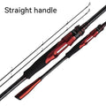 Carbon ultralight fishing rod with straight and pikestaff handle options in 2.1m and 2.4m lengths