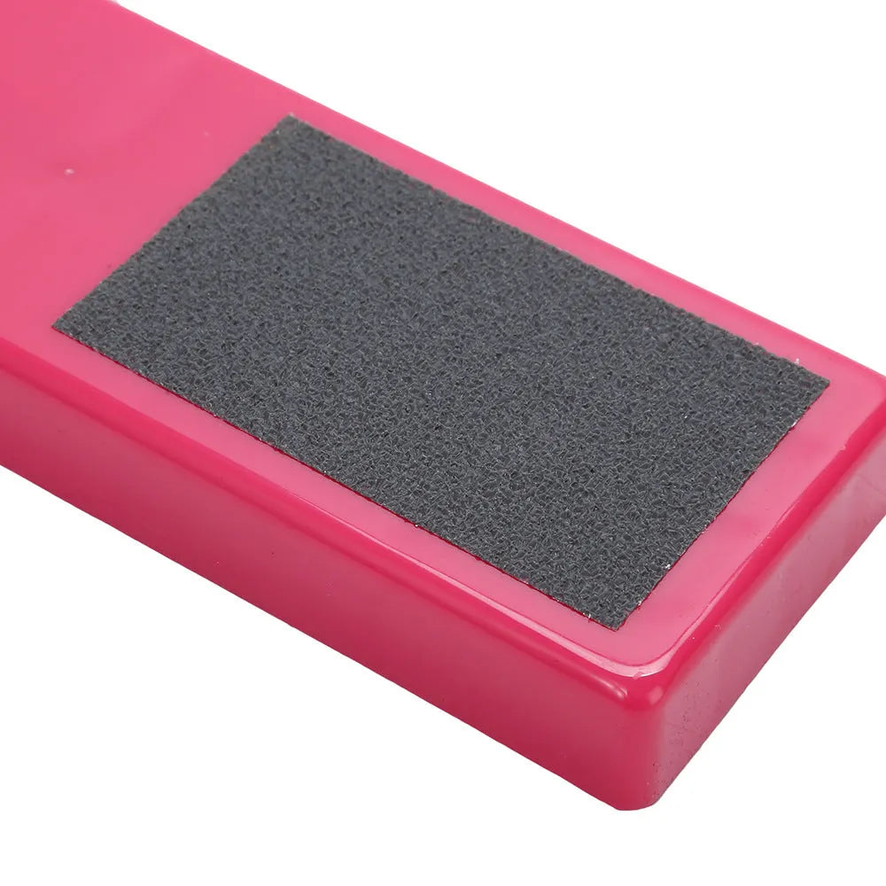 Pink and white ballet foot trainer for instep rotation and toe flexibility training