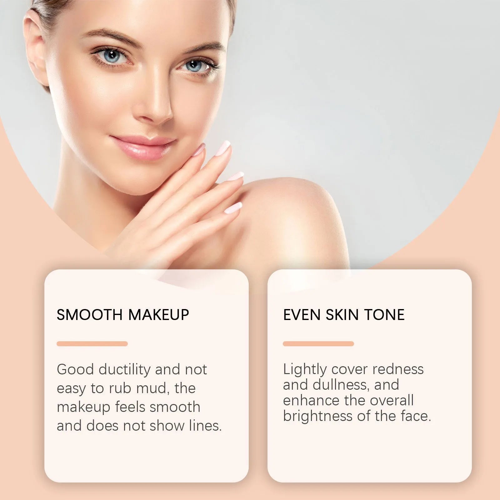 Clear moisturising makeup primer in 30ml bottle with cream texture