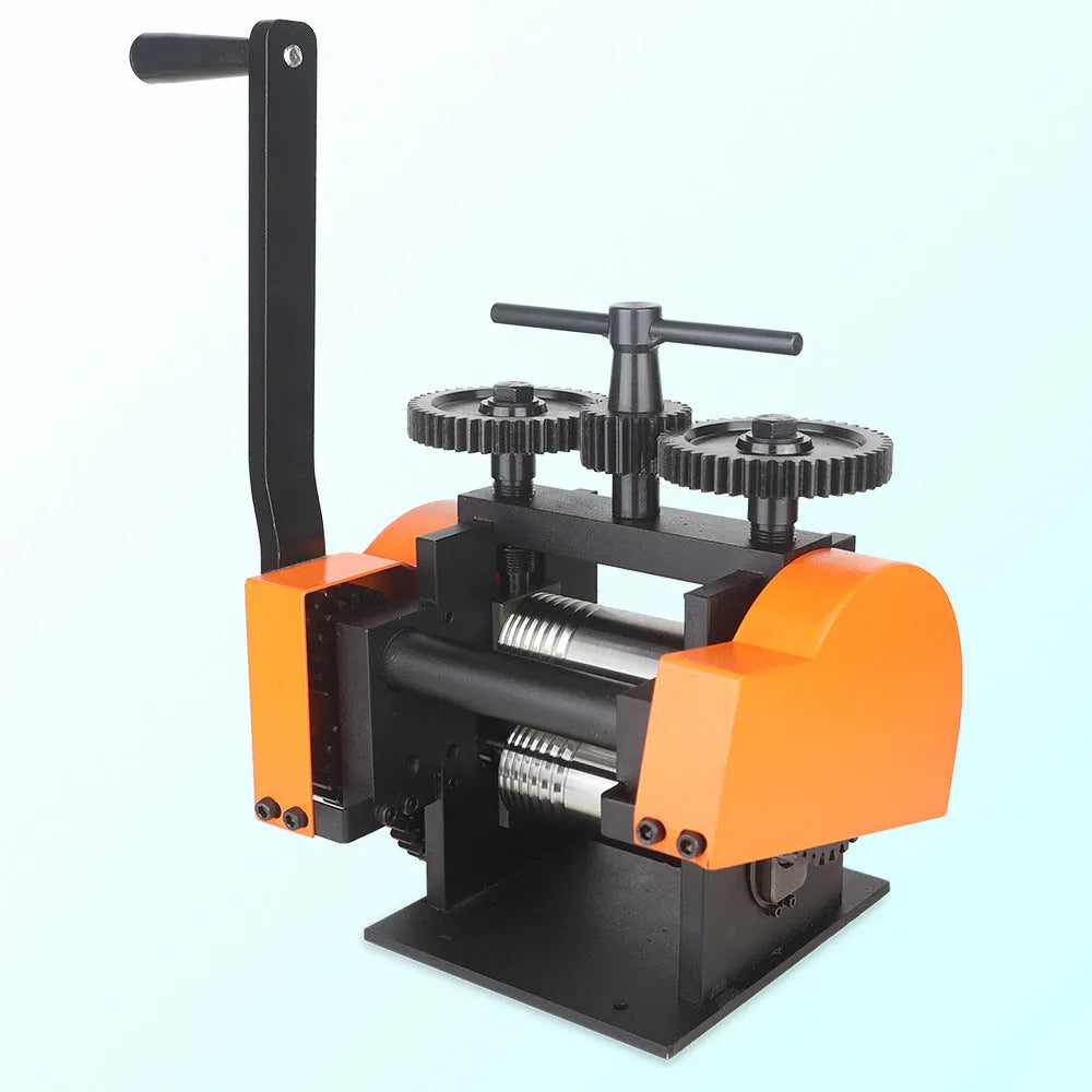 KD-4554 three-in-one multifunctional tablet machine for gold and silver jewellery making with iron hand rocking handle