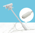 Manual electric pumping water device with PP silicone straw and blue press handle.
