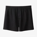 Men's pure cotton boxers in light grey, dark blue and black colours with high waist design