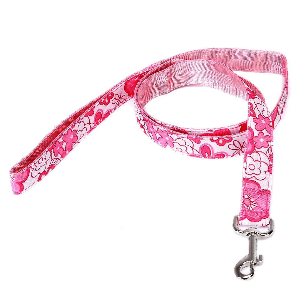 Black plaid stripe Christmas pet traction rope with adjustable handle, 120cm length for dog walking
