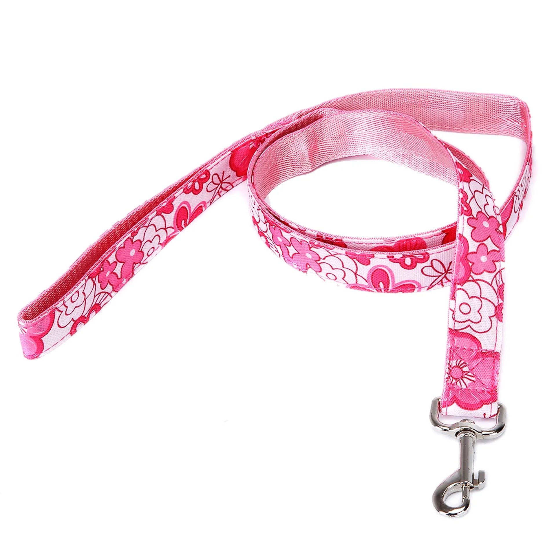 Black plaid stripe Christmas pet traction rope with adjustable handle, 120cm length for dog walking