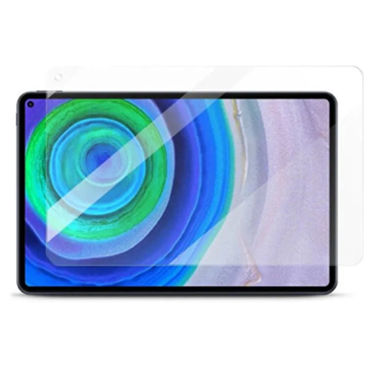 Tempered glass screen protector film for Huawei MatePad Pro and MatePad tablets.