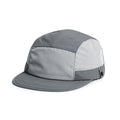 A breathable baseball cap with mesh panels and a soft tongue in army green colour.