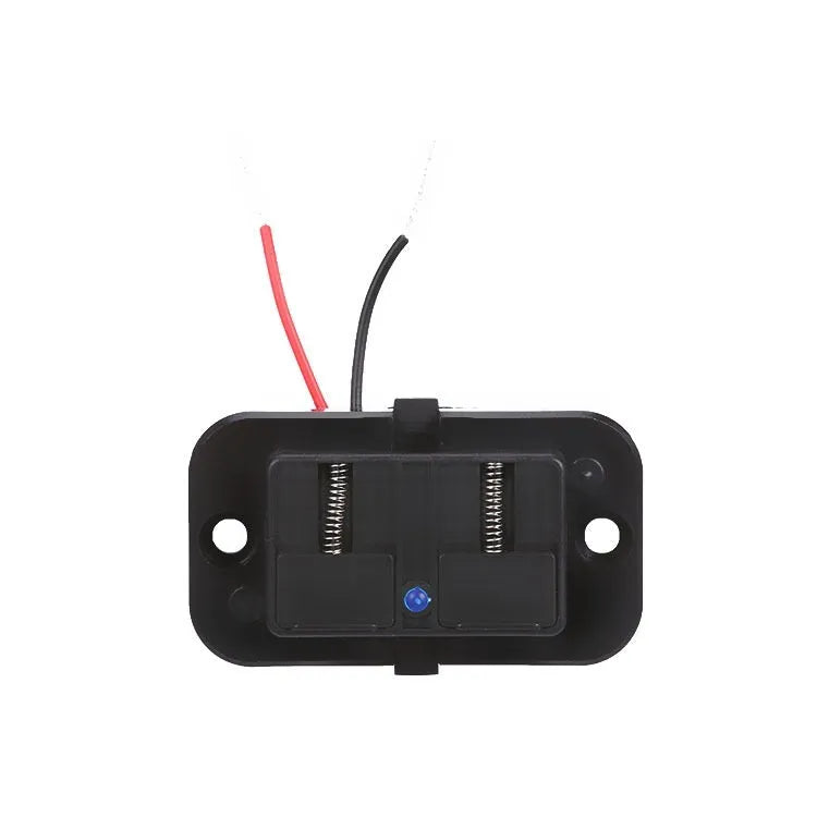 Black QC3.0 and PD 3.0 fast car charger with Type-C port for 36W charging in vehicles.