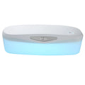 DORR portable UV sterilisation box with USB cable on a white background.