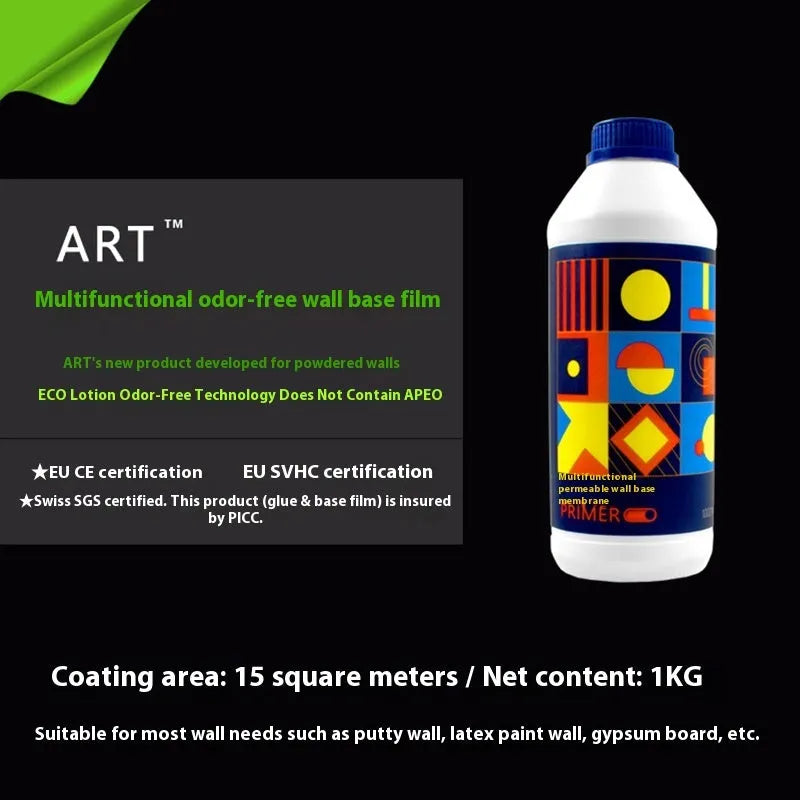 5 kg bag of Glue E formaldehyde-free glutinous rice wallpaper glue.