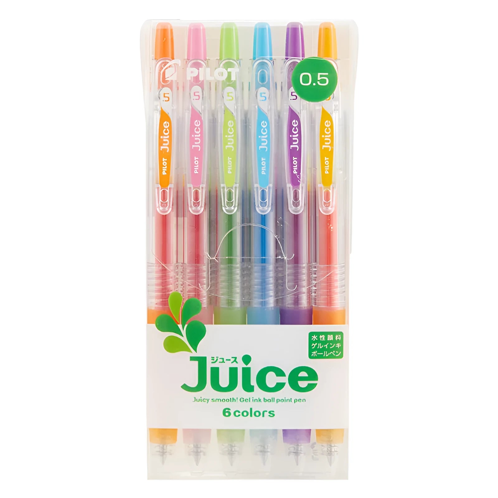 Baiguole gel pen with 0.5mm tip showing metallic gold ink colour option