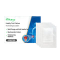 Four herbal foot patches with natural ingredients including ginger, mugwort and lavender oil