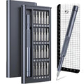 25-in-one magnetic screwdriver set with chrome vanadium steel bits and ABS handles for household repairs