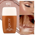 30ml face and body brightening contour liquid tube with four shade options for natural three-dimensional highlighting