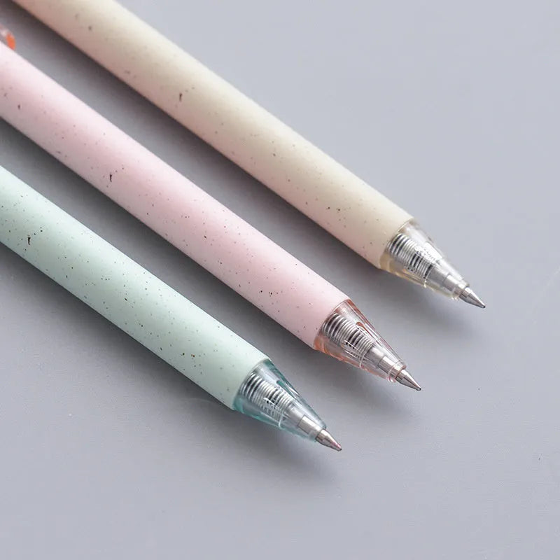12-pack of 0.5mm quick-drying gel pens with push-button design in multiple colours