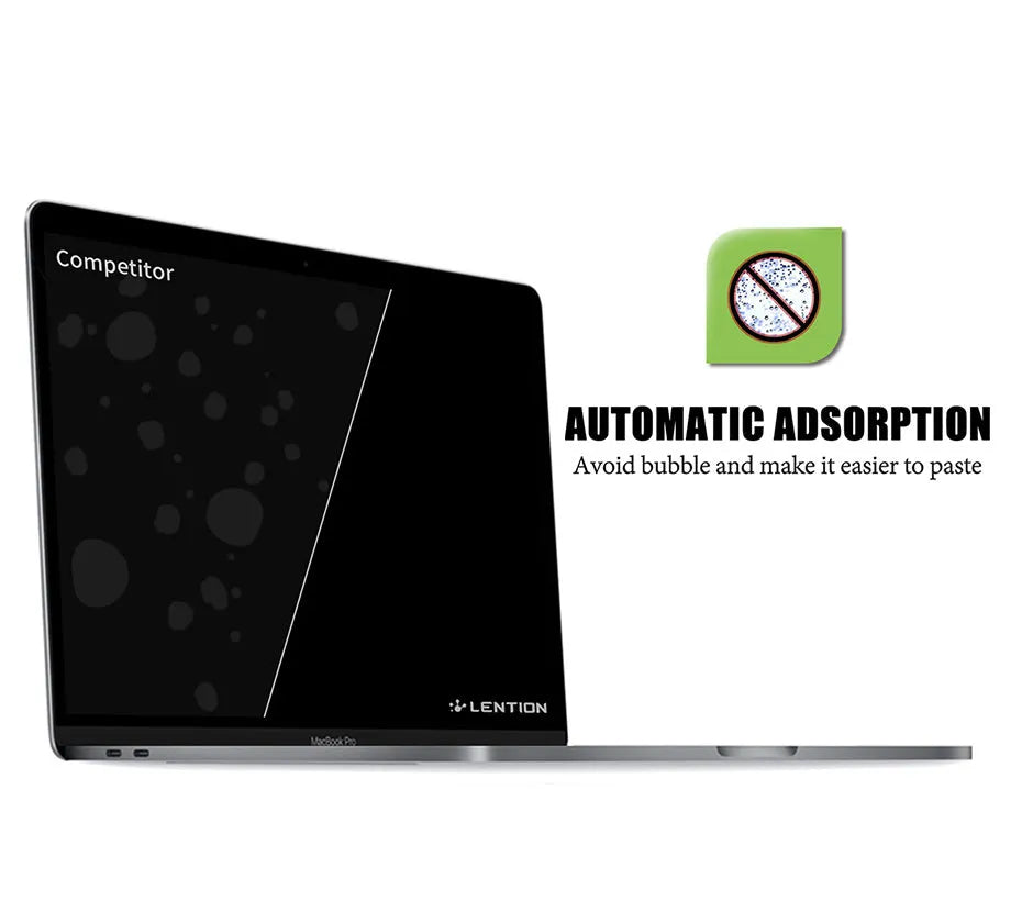 Matte screen protector film for 13-inch MacBook Pro with anti-glare and anti-scratch features.