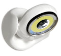 White Atomic Angel induction lamp measuring 13.3 cm with touch activation