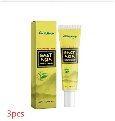 15g container of herbal moisturising cream with tea tree oil and Centella asiatica.