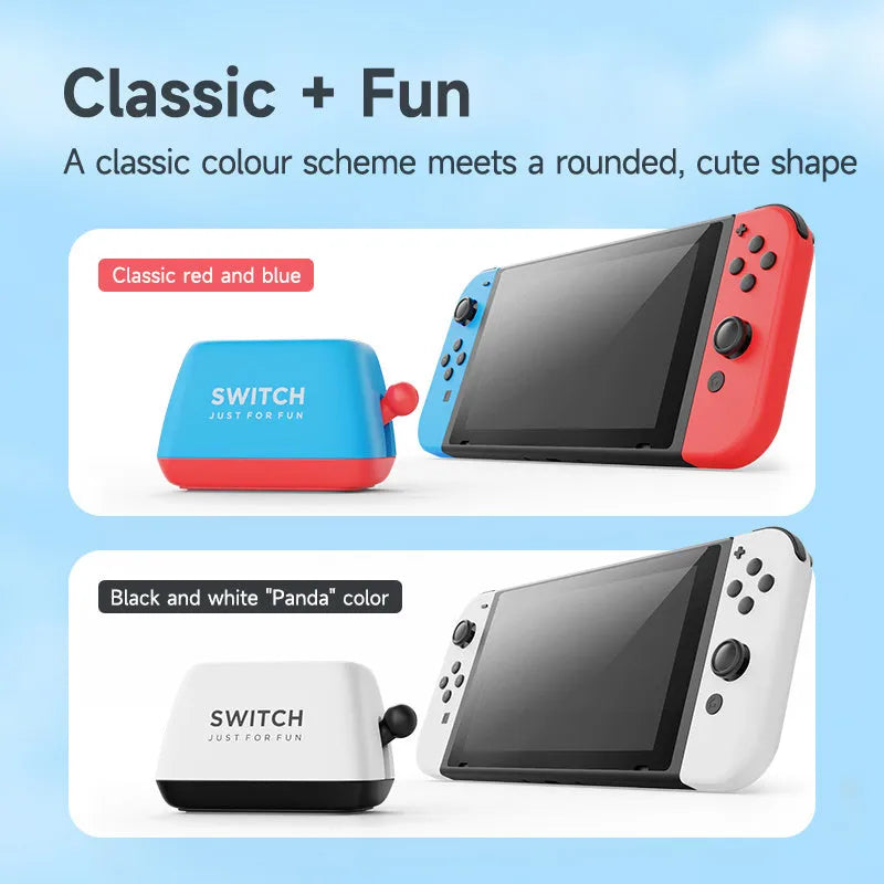 ABS plastic Switch game card storage box with silicone base in green, purple, or yellow purple colour options