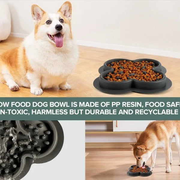 Square silicone pet licking pad slow feeder mat with textured surface and non-slip base.