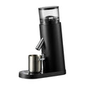 Portable electric coffee grinder machine with stainless steel construction and 0.5L capacity in beige retro design