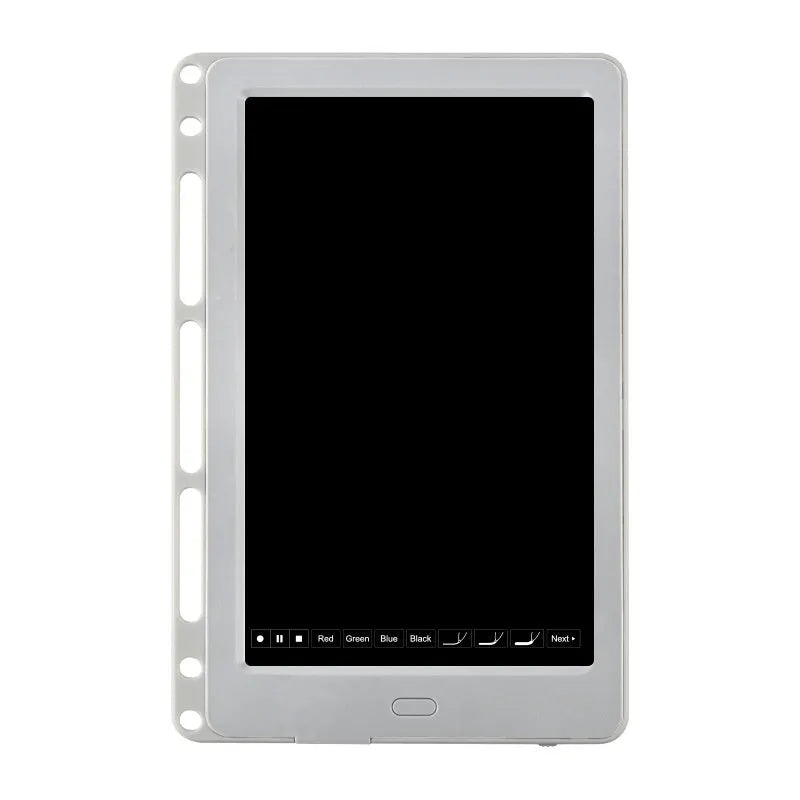 85-inch electronic writing pad with Bluetooth, smart pen, and USB cable in stitching appearance design