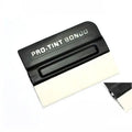 ABS car film scraper tool for colour change vinyl application with choice of pad materials