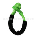 Polymer soft shackle trailer rope for vehicle recovery with 12mm diameter