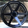 18-inch aluminium alloy low-lying wide-sided large concave wheel modification