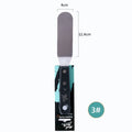 Stainless steel artist palette knife set with three sizes No. 3, No. 10, and No. 12 for oil painting
