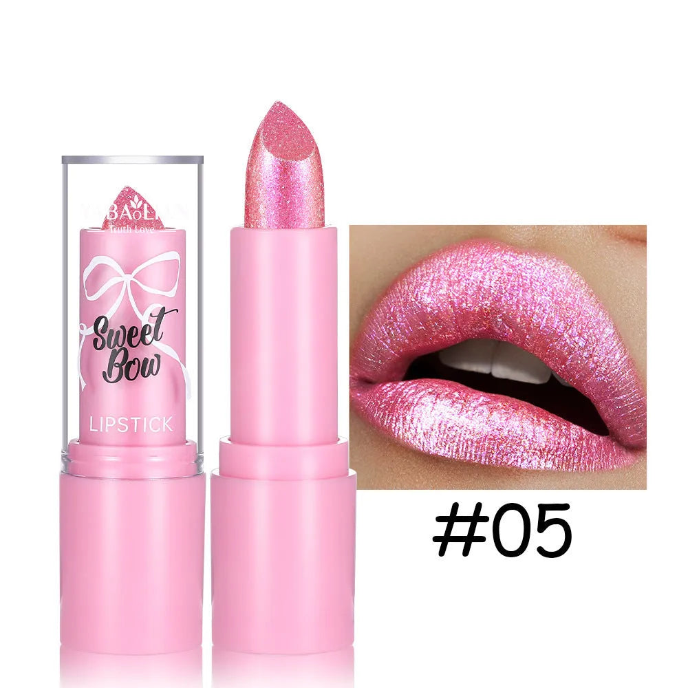 Sweetheart Bow XINGX Diamond Lipstick from Starlight Diamond series in six colour options