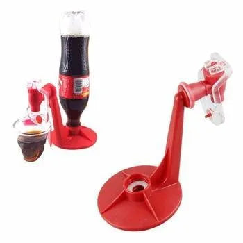 Red Magic Tap soda dispenser attachment for 2-litre bottles measuring 15cm height
