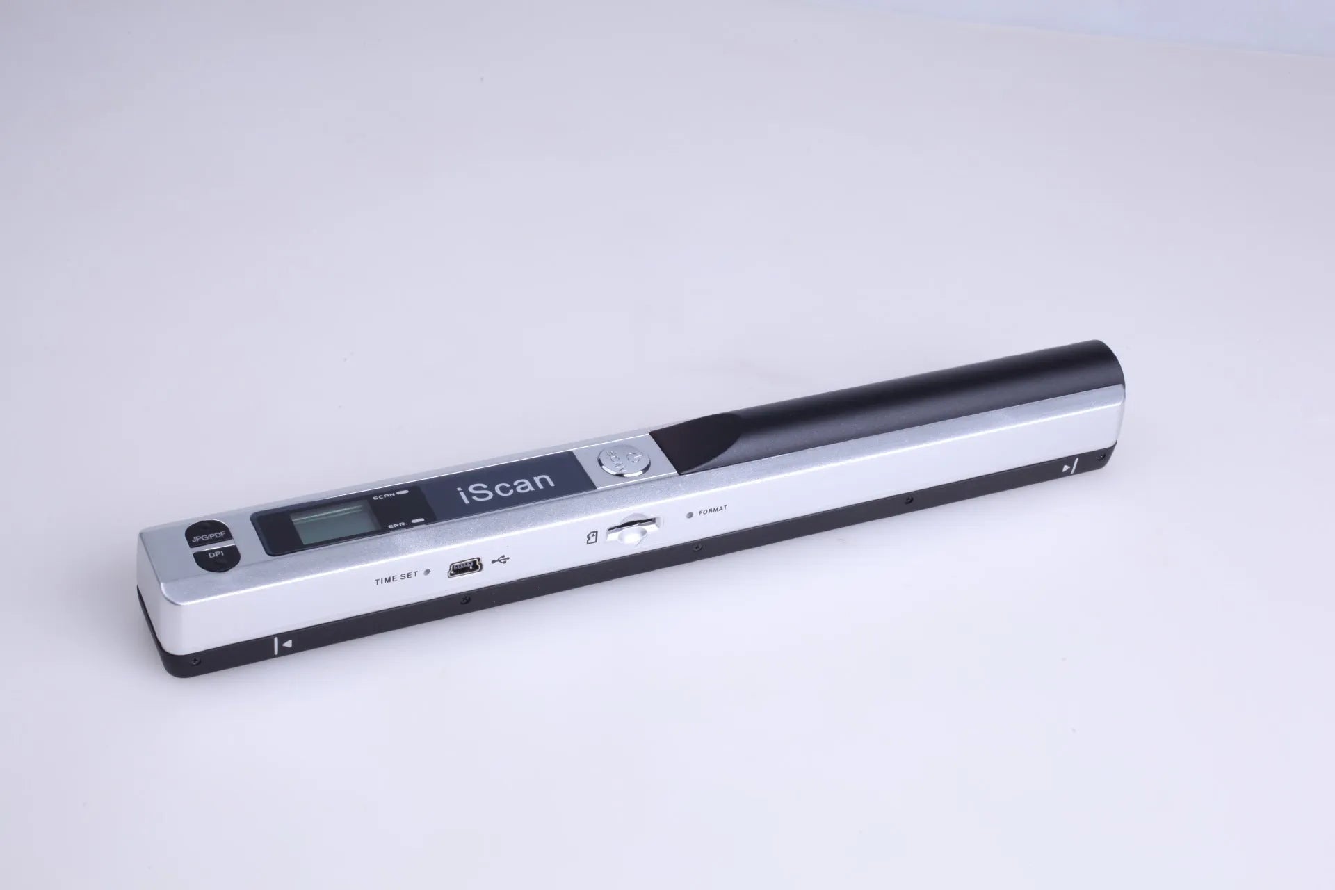 Handheld wireless barcode scanner in multiple colour options for portable inventory management