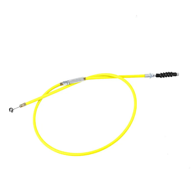 Apollo 110-125cc scrambler ATV clutch accelerator cable in four colours: black, blue, red, yellow.